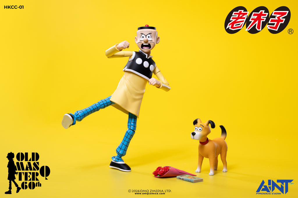 (預訂) AINT Production「老夫子 𝟲𝟬週年紀念版」1/12 比例可動人偶