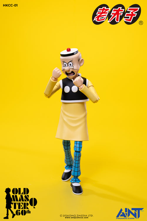 (預訂) AINT Production「老夫子 𝟲𝟬週年紀念版」1/12 比例可動人偶