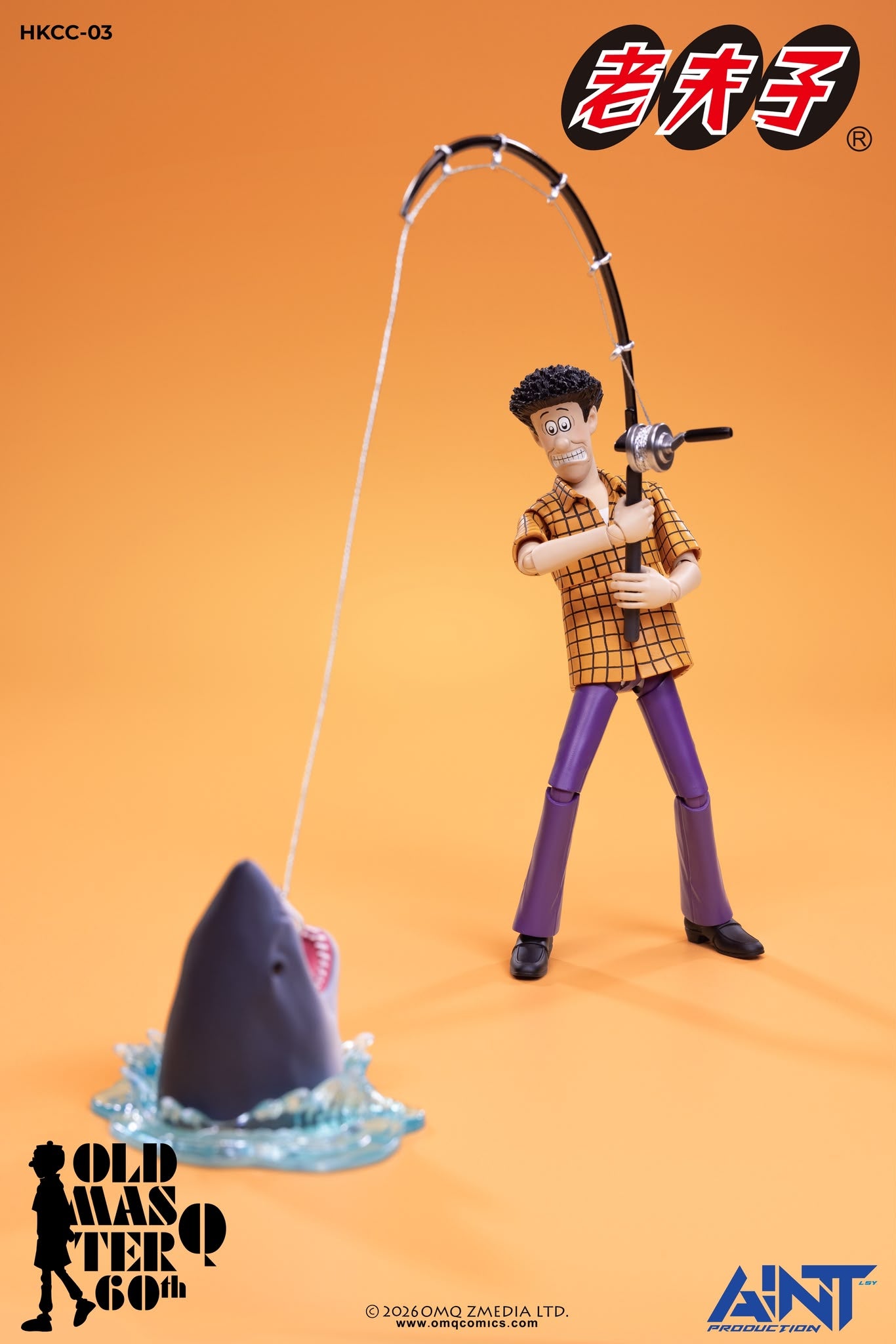 (預訂) AINT Production「老夫子 𝟲𝟬週年紀念版」1/12 比例秦先生及陳小姐套裝