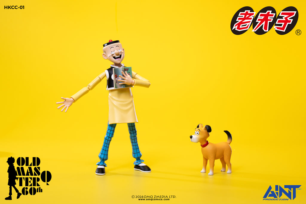 (預訂) AINT Production「老夫子 𝟲𝟬週年紀念版」1/12 比例可動人偶